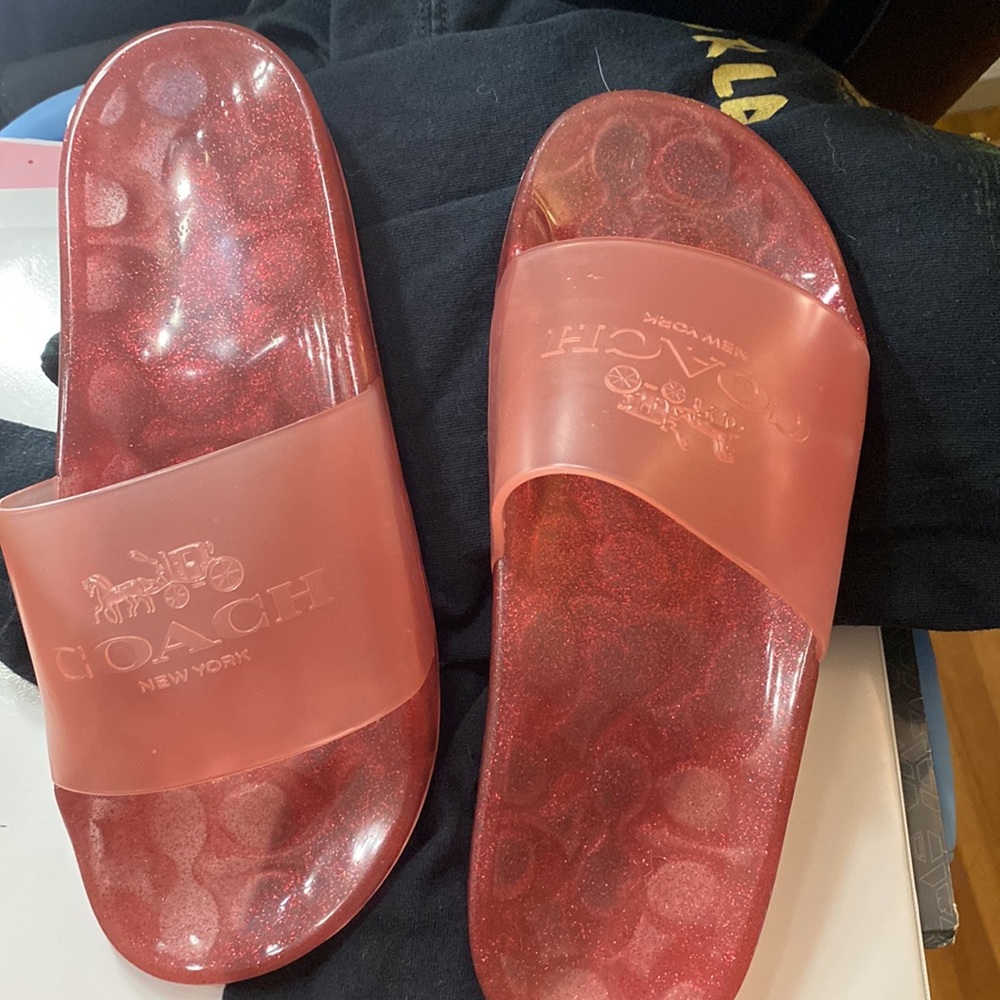 COPY - Coach jelly slides
